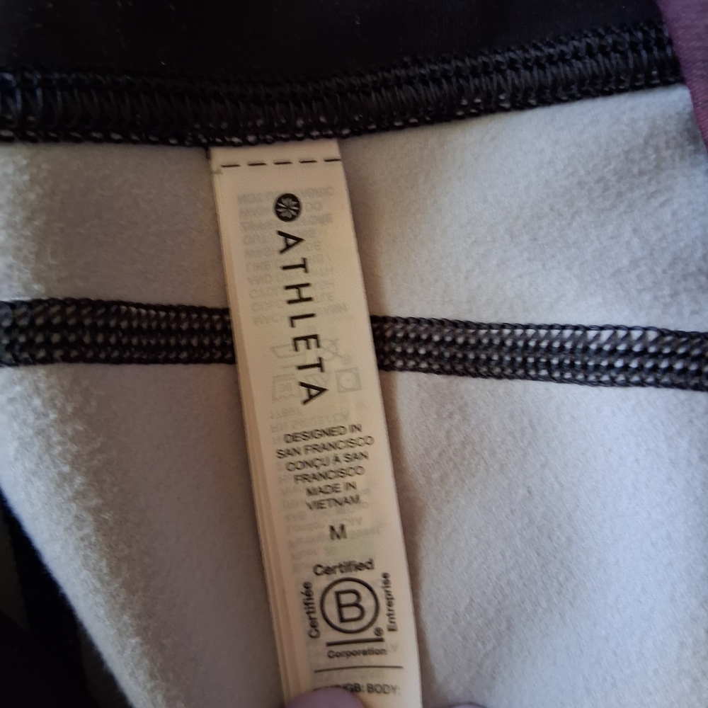 Athleta Rainer High-Rise Thermal Preformance Leggings Sz.M - Picture 10 of 14